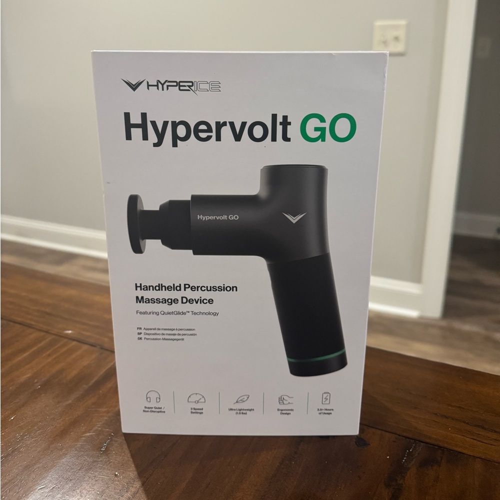 Hyperice HyperVolt Go Percussion Massage Gun